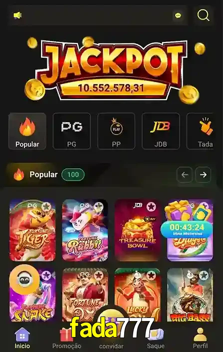 Promoções Especiais no fada777 App